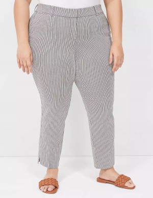 Παντελονι γυναικεια Lane Bryant 4-Season Slim Ankle μαυρα | OXH826PC