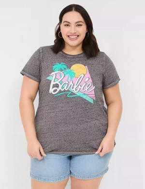 μπλουζακια γυναικεια Lane Bryant Barbie Graphic Tee γκρι | JSB5248QL