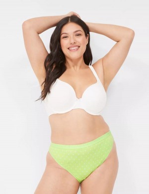 Κιλότα γυναικεια Lane Bryant Cotton French Cut πρασινο | NCG7140QG