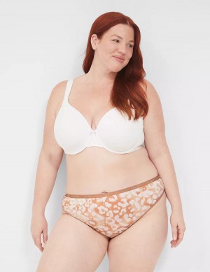 Στριγκάκι γυναικεια Lane Bryant Cotton Μπεζ | NTC4364IT