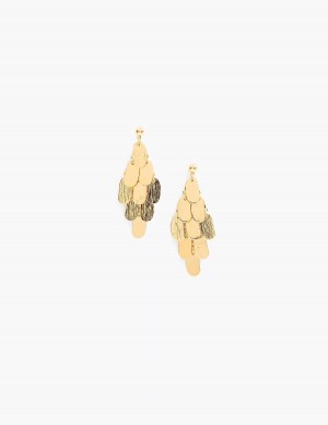 Σκουλαρικια γυναικεια Lane Bryant Dangle Chandelier χρυσο χρωμα | QTL1475VL