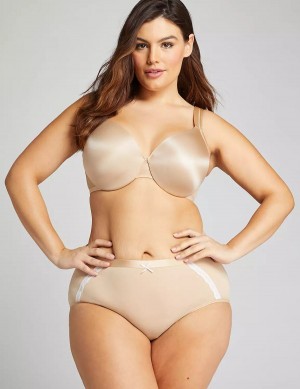 Κιλότα γυναικεια Lane Bryant Extra Soft Full Μπεζ | HMQ1866UD