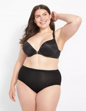 Μπραλέτες γυναικεια Lane Bryant Front-Close Boost Plunge μαυρα | WCI552PW