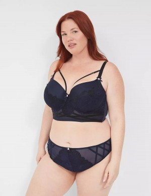 Κιλότα γυναικεια Lane Bryant Lace French μπλε | OSH9689GM