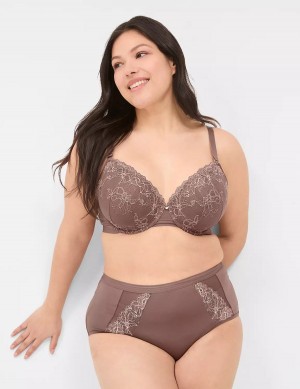 Κιλότα γυναικεια Lane Bryant Modern Romance Full βαθυ γκρι καφε | NEE7359FO