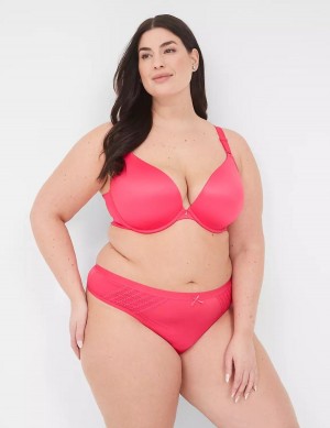 Στριγκάκι γυναικεια Lane Bryant No-Show With Lace Trim σκούρο κοκκινα | DJX2998ZF