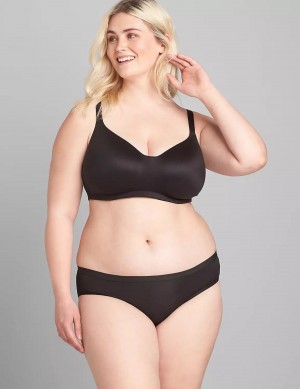 Μπραλέτες γυναικεια Lane Bryant No-Wire μαυρα | WDT8083HP