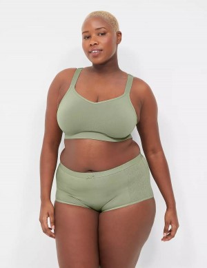 Μπραλέτες γυναικεια Lane Bryant Seamless Strappy-Back πρασινο | IZW9685RJ