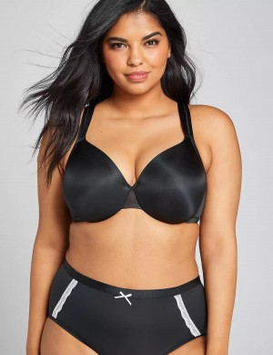 Μπραλέτες γυναικεια Lane Bryant Smooth Lightly Lined Full Coverage μαυρα | FUI8987KY