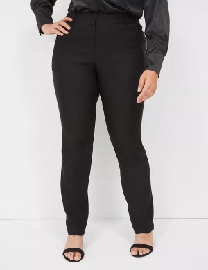 Παντελονι γυναικεια Lane Bryant Straight Leg 4-Season μαυρα | EGG3075SV