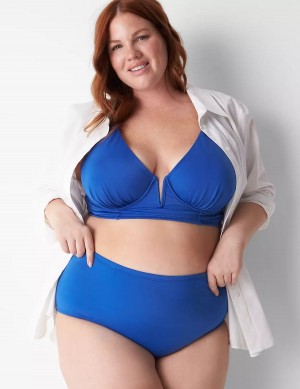 Κιλότα γυναικεια Lane Bryant Swim μπλε | QUY6652JP