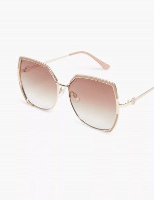 Γυαλια Ηλιου γυναικεια Lane Bryant Butterfly Aviator καφε | VAZ3211EO