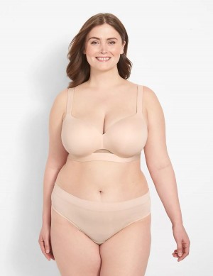 Σουτιέν Μπαλκονέτ γυναικεια Lane Bryant Comfort Bliss Lightly Lined καφε | ZDL2643MR