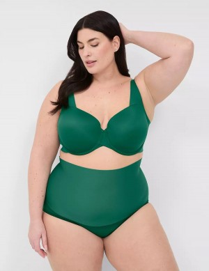 Σουτιέν Μπαλκονέτ γυναικεια Lane Bryant Totally Smooth Lightly Lined σκούρο πρασινο | LVP3612MY