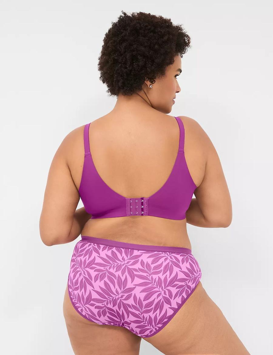 Hipster Panty γυναικεια Lane Bryant No-Show μωβ | NYU3660XE