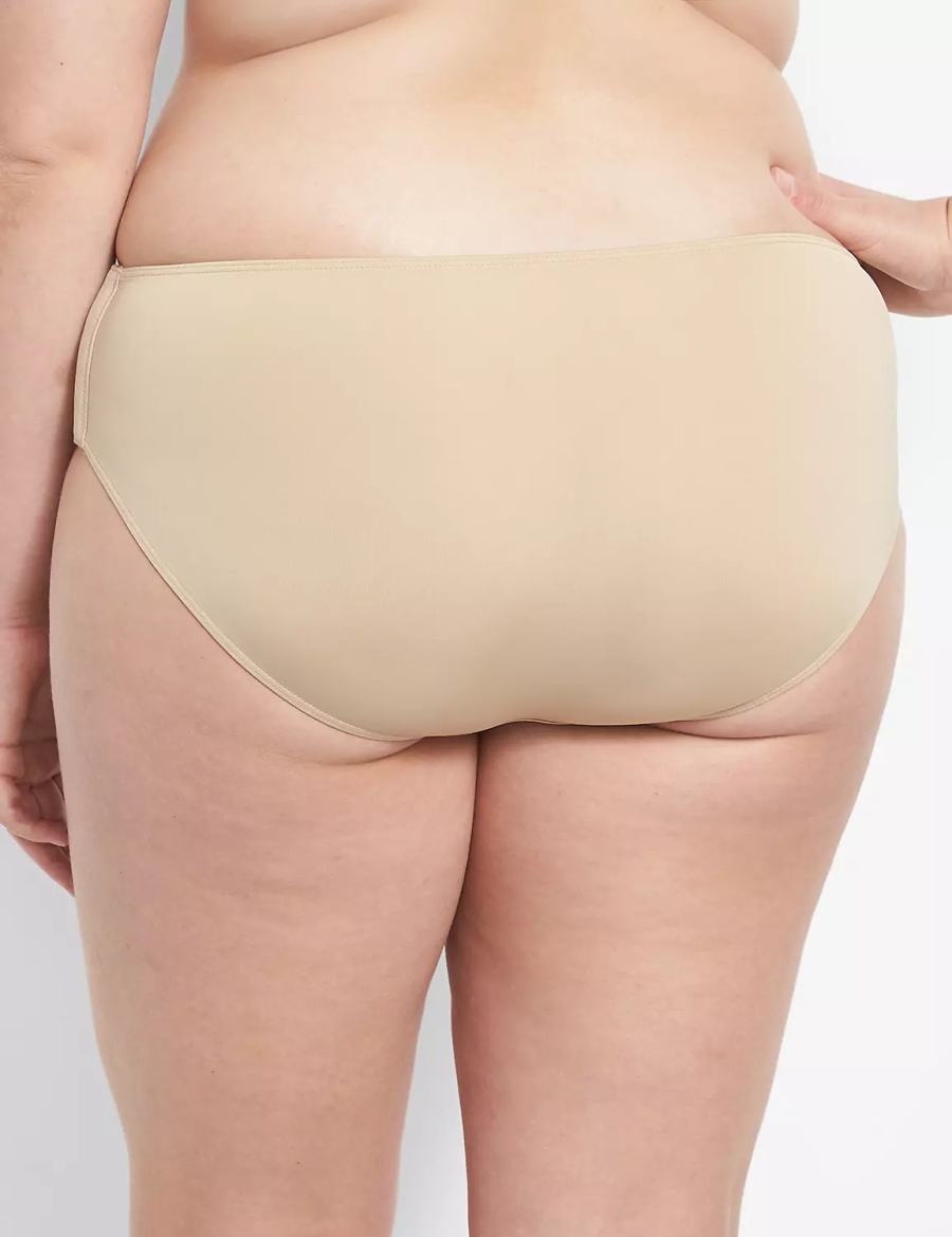 Hipster Panty γυναικεια Lane Bryant Slick Chicks Adaptive Μπεζ | GZI3565SC