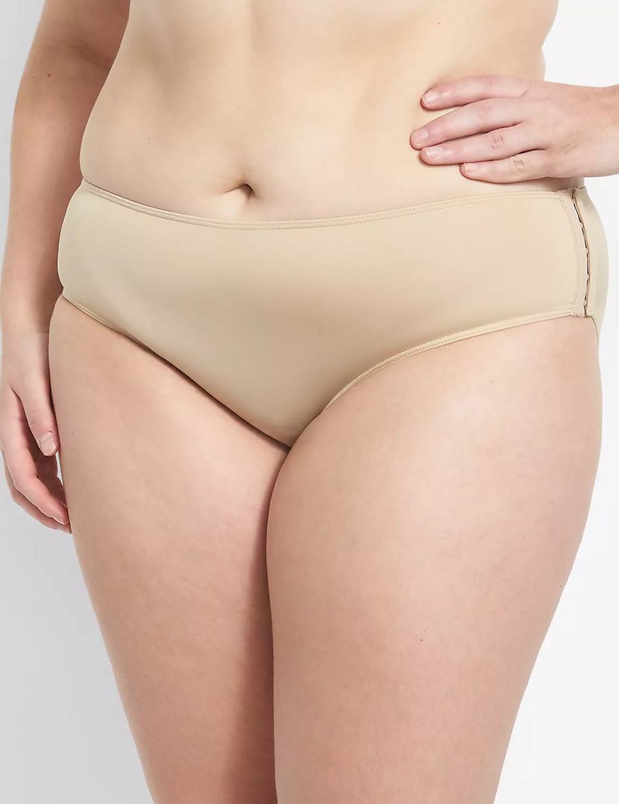 Hipster Panty γυναικεια Lane Bryant Slick Chicks Adaptive Μπεζ | GZI3565SC