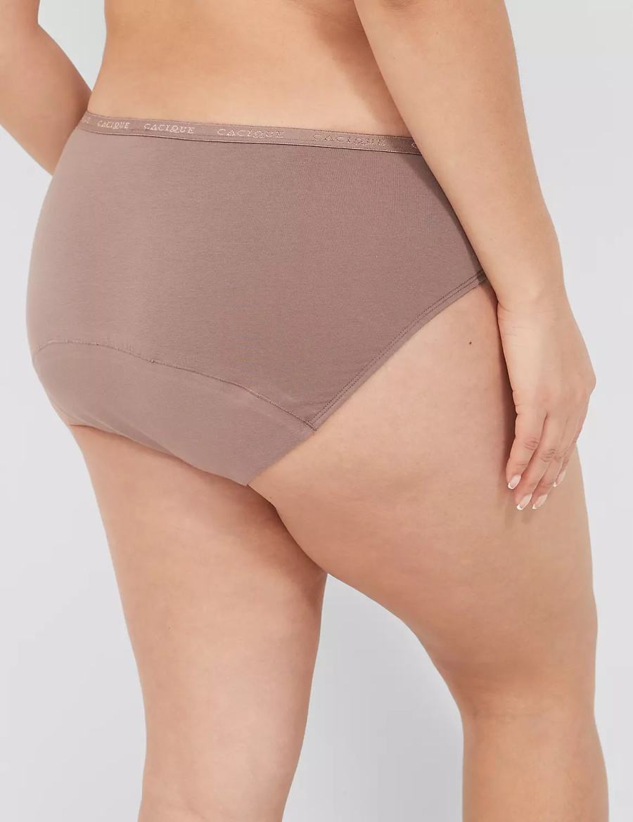 Hipster Panty γυναικεια Lane Bryant Total Confidence βαθυ γκρι καφε | WAF7838WR