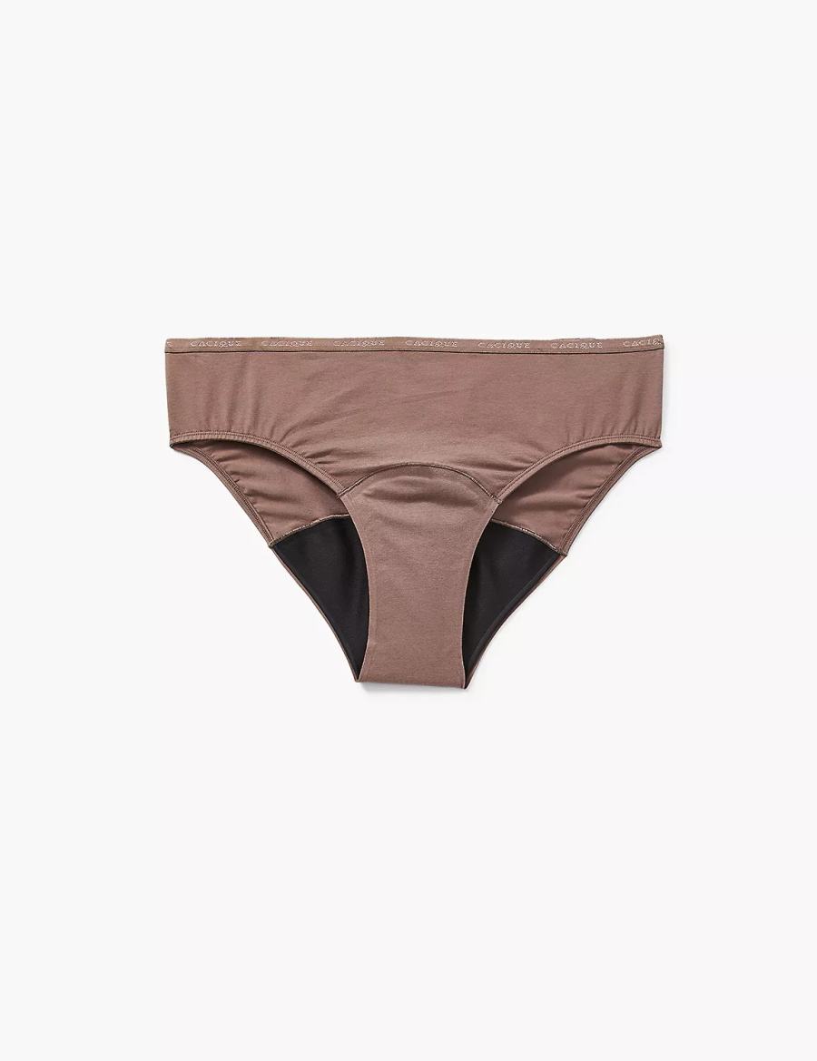 Hipster Panty γυναικεια Lane Bryant Total Confidence βαθυ γκρι καφε | WAF7838WR