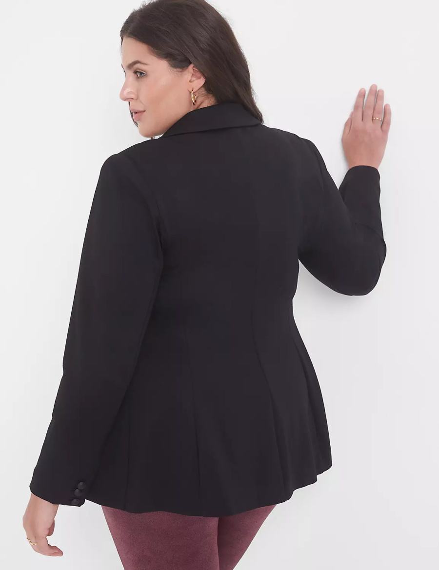 Μπλέιζερ γυναικεια Lane Bryant Bryant μαυρα | TYP2393ZV