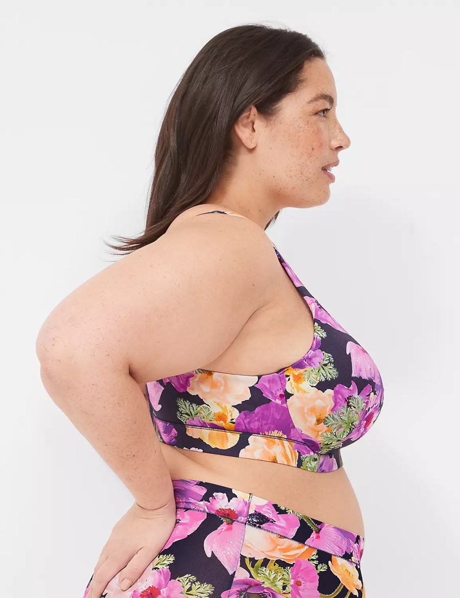 Μπραλέτες γυναικεια Lane Bryant Comfort Bliss Lightly Lined Full Coverage μπλε | YXX2862ID