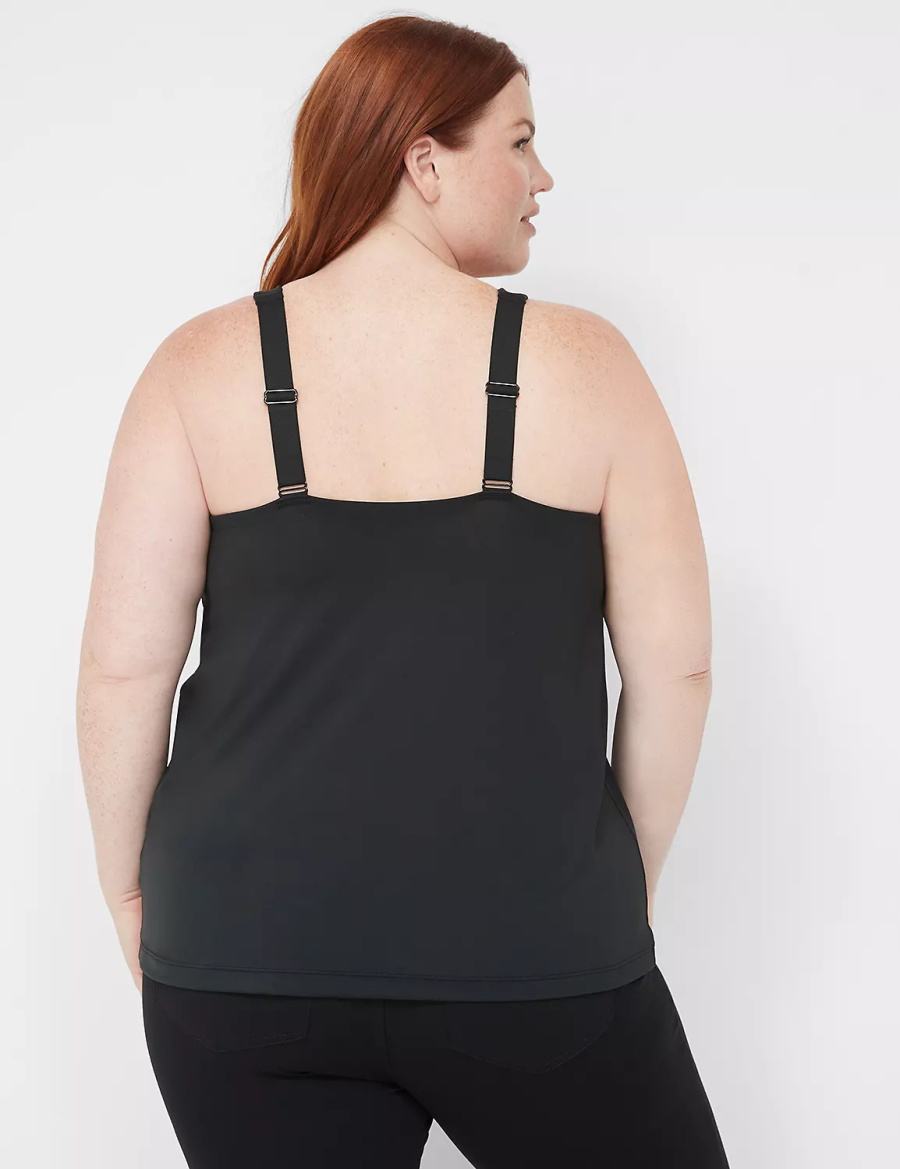 Μπραλέτες γυναικεια Lane Bryant Comfort Bliss Nursing Cami μαυρα | JYF5349VI