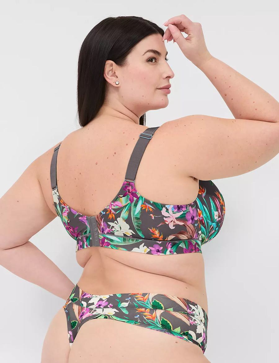 Στριγκάκι γυναικεια Lane Bryant Comfort Bliss πρασινο Πολύχρωμο | YQY3124UF