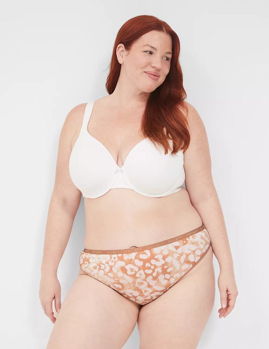 Στριγκάκι γυναικεια Lane Bryant Cotton Μπεζ | NTC4364IT