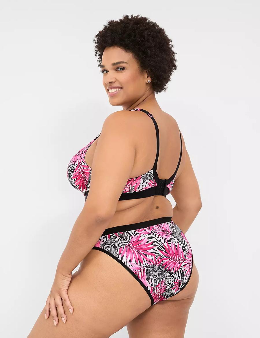 Κιλότα γυναικεια Lane Bryant Crush Microfiber French ροζ | JUF8581PU