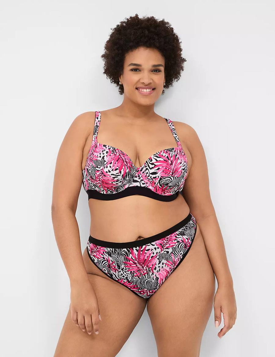 Κιλότα γυναικεια Lane Bryant Crush Microfiber French ροζ | JUF8581PU