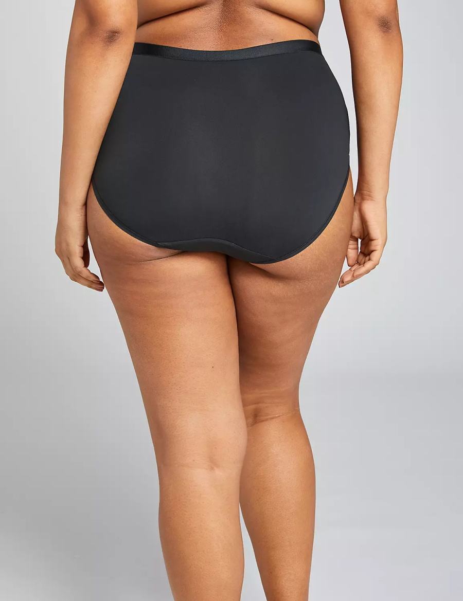 Κιλότα γυναικεια Lane Bryant Extra Soft Full μαυρα | WHF1587TB