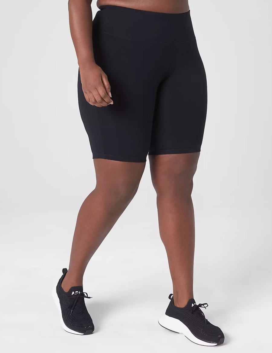 Σορτσ γυναικεια Lane Bryant LIVI High-Rise Signature Stretch Knee - 10.5” Inseam μαυρα | ZJE4732TV