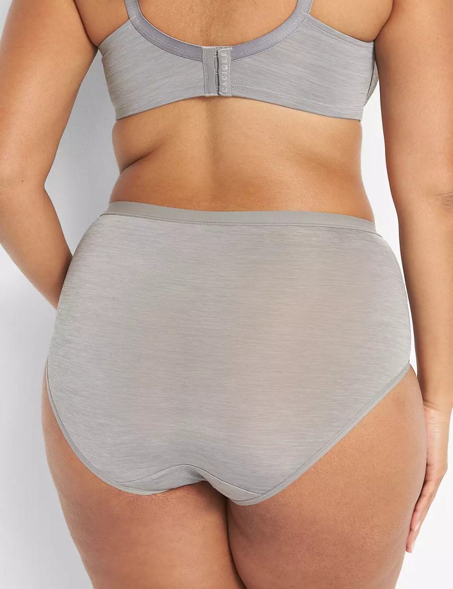 Κιλότα γυναικεια Lane Bryant No-Show Full γκρι | SFN8087SE