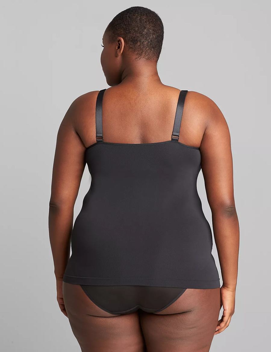 Μπραλέτες γυναικεια Lane Bryant Seamless Nursing Cami μαυρα | QSB2836NK