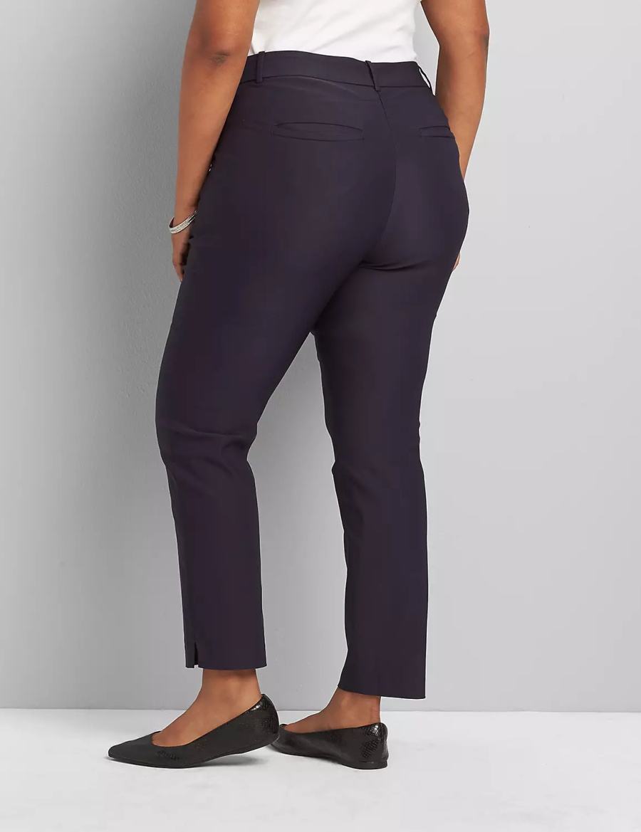 Παντελονι γυναικεια Lane Bryant Slim Ankle 4-Season μπλε | RPC447YZ