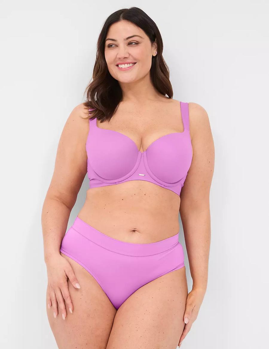 Αναιδή Κιλότα γυναικεια Lane Bryant Comfort Bliss μωβ | JAU1065SC