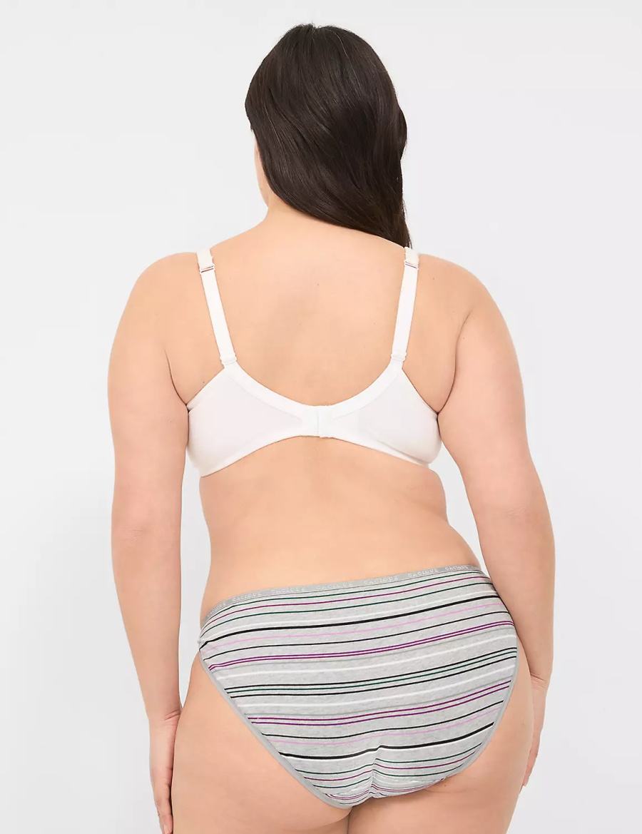 Μπικίνι Κιλότ γυναικεια Lane Bryant Cotton Double String μαυρα | BRD1953WN