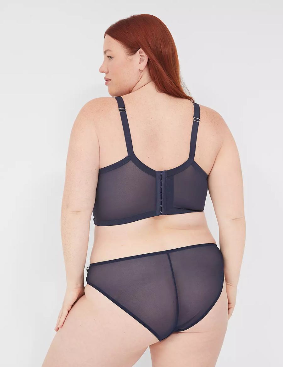 Σουτιέν Μπαλκονέτ γυναικεια Lane Bryant Longline Boost μπλε | FJF7327AT