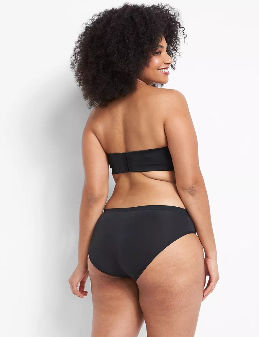 Στράπλες Σουτιέν γυναικεια Lane Bryant Multi-Way Boost μαυρα | MLB6215ZW