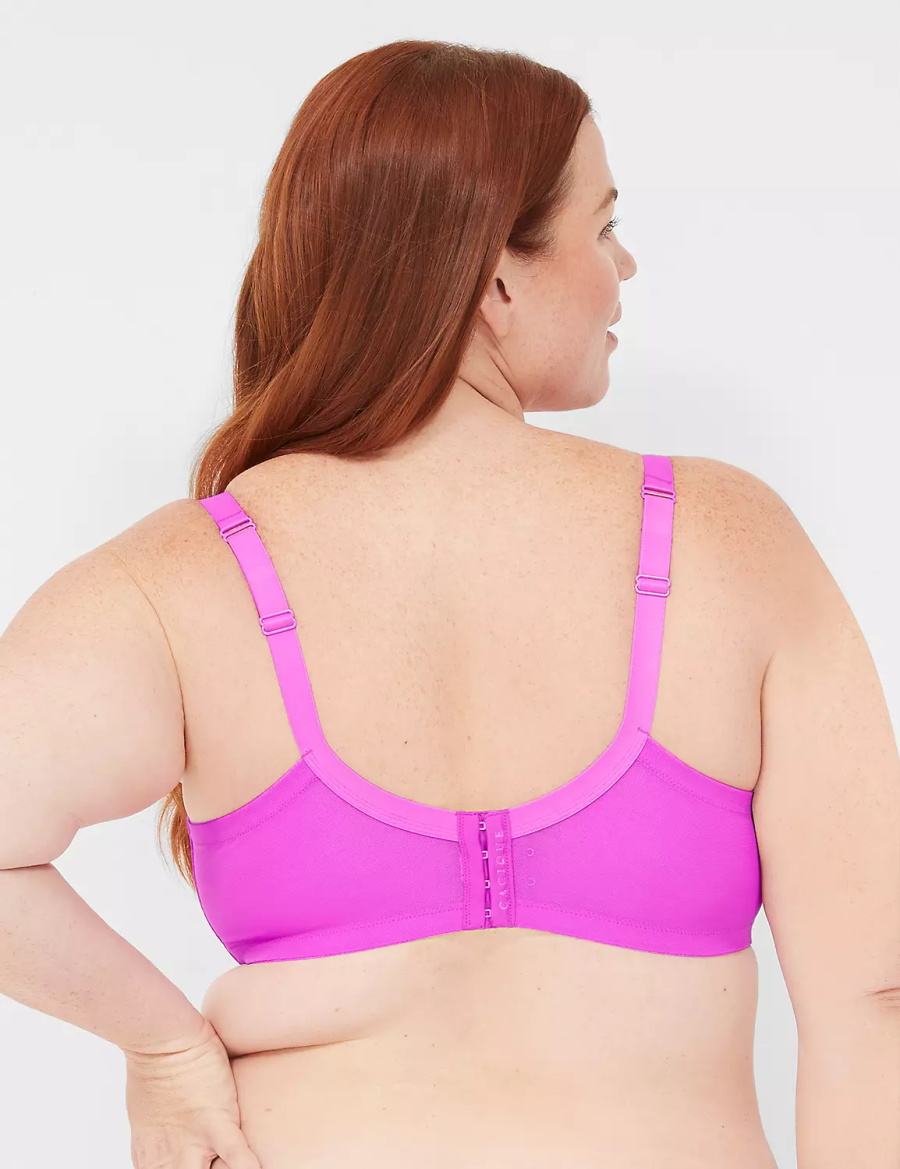 Σουτιέν Μπαλκονέτ γυναικεια Lane Bryant Unlined with Lace ανοιχτο μωβ | MLE3887SK